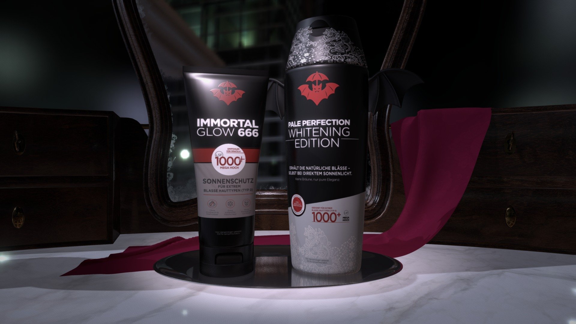 Immortal Glow™ — Daylight Defense Serum — Sketchfab embed 3D viewer