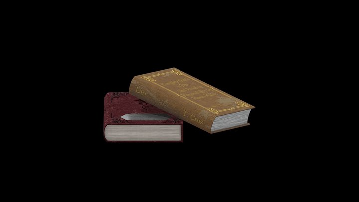Books Project 3D Model