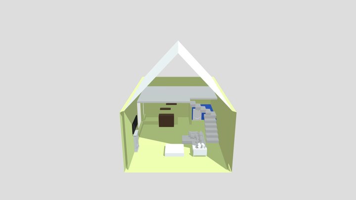 Bungalov 3D Model