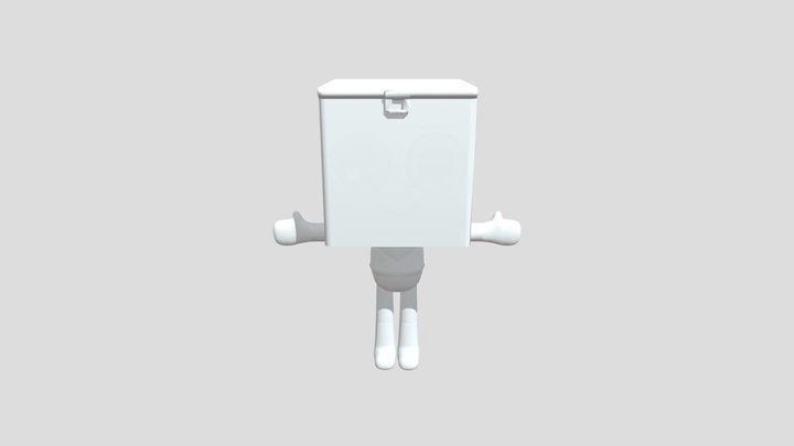 Reuploaded Optimized Boxten (Dandy's World) 3D Model