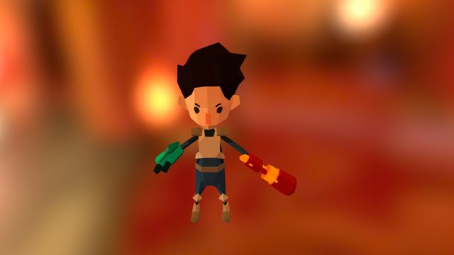 Gabriel, The Gummy Killer 3D Model