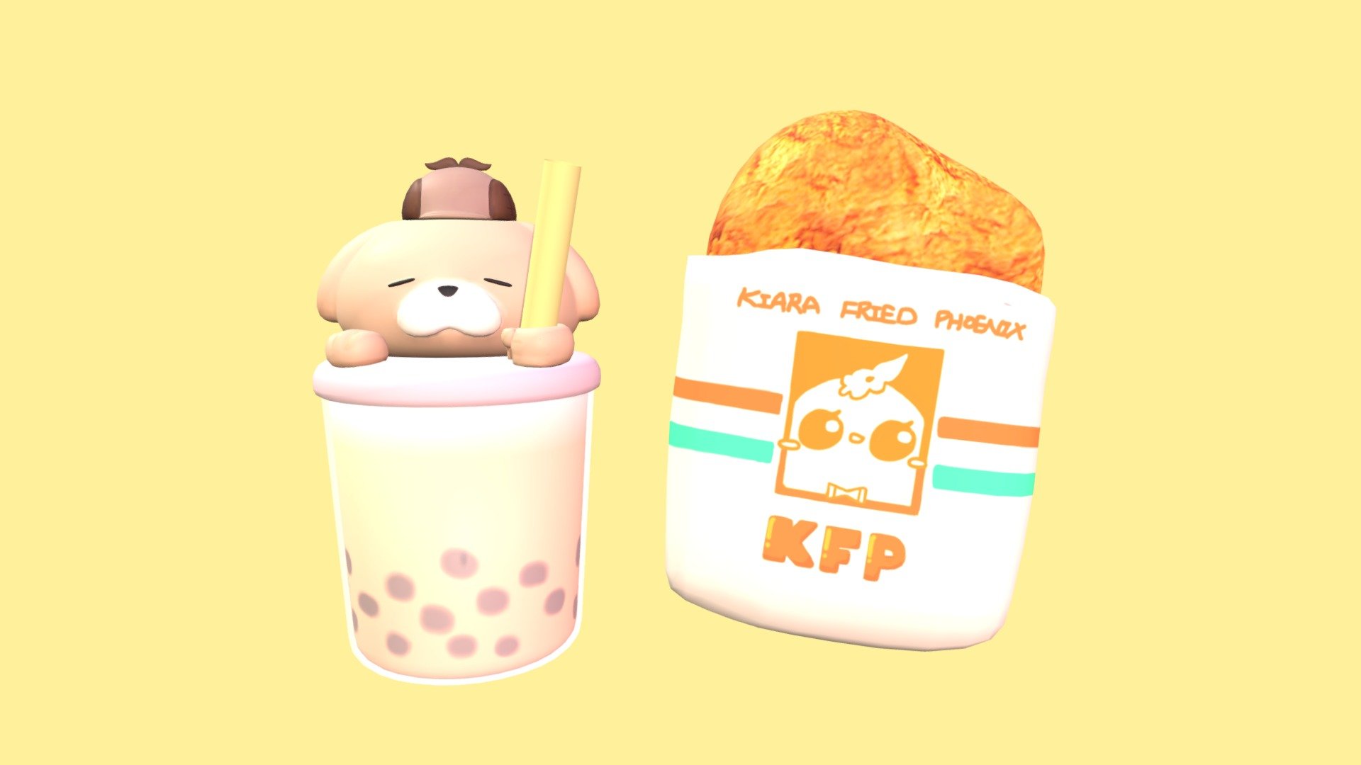 Bubba Tea And KFP Download Free 3D Model By BunnyGame c741989 bubba-tea-and-kfp-download-free-3d-model-by-bunnygame-c741989