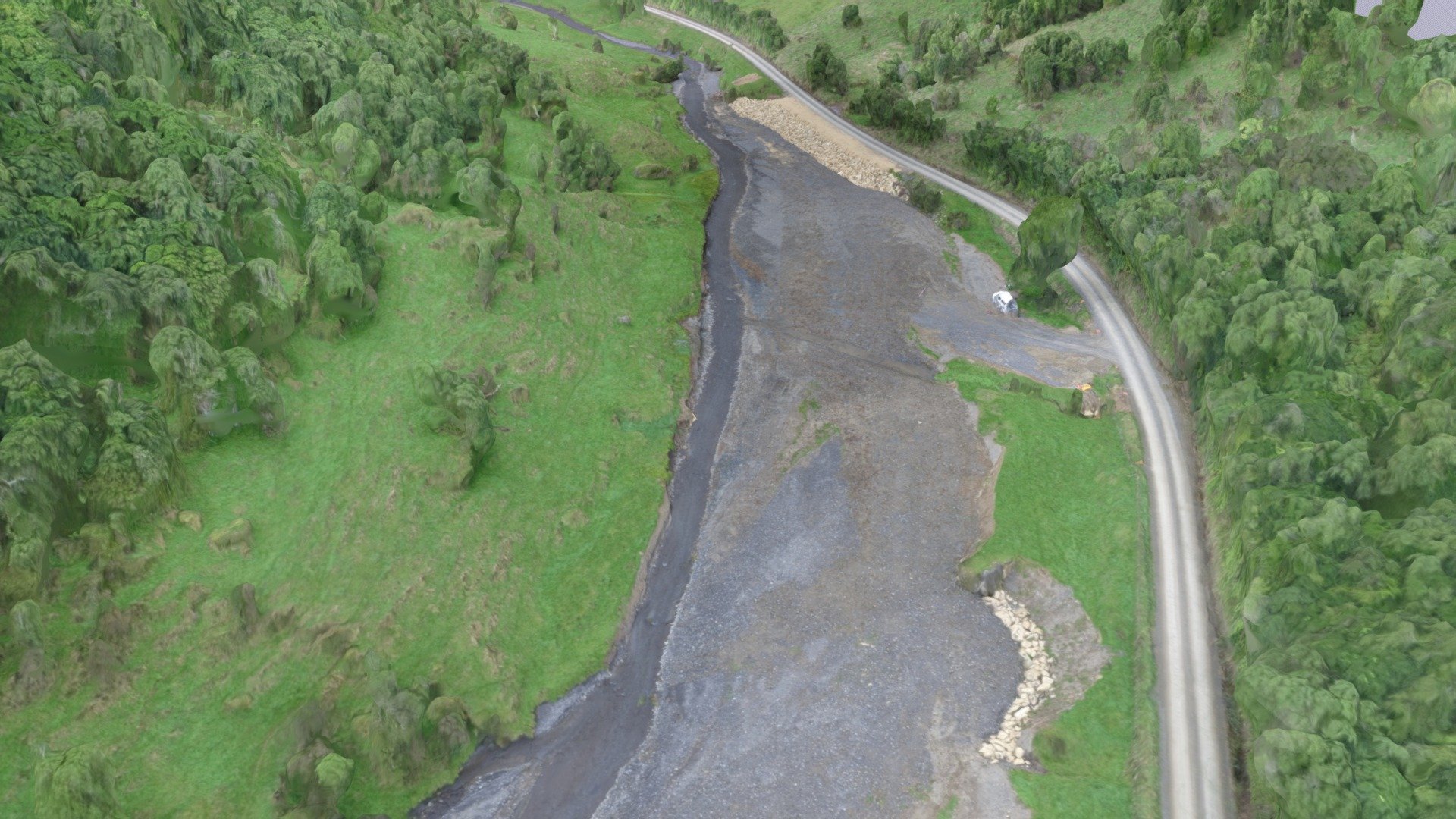 Waitahora Road - Full 10 May 2018 - 3D model by Tararua District ...