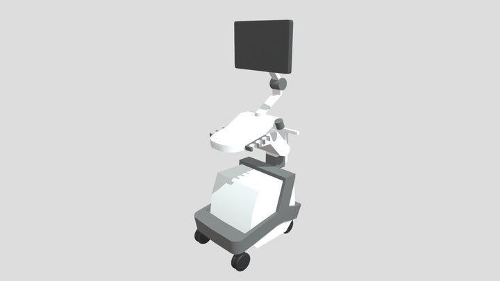 Ultrasound_LowPolygon 3D Model