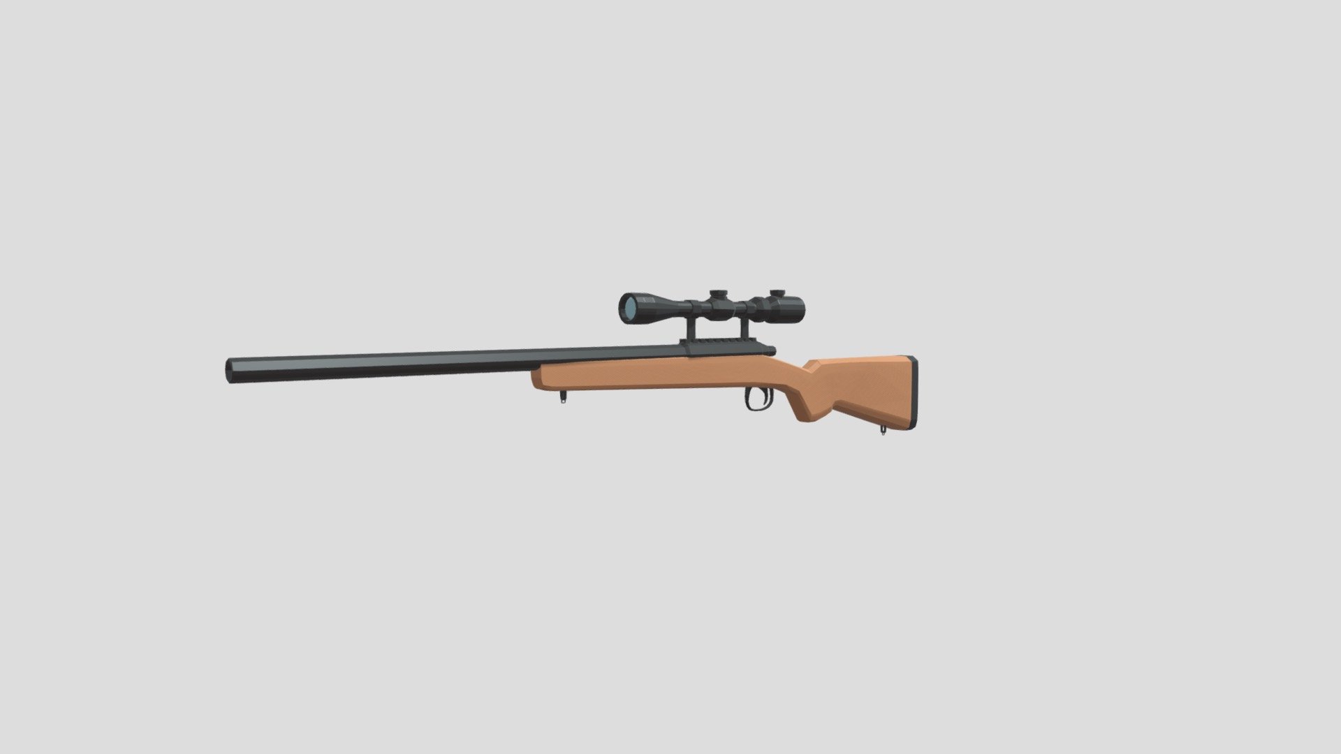 Sniper Rifle Low-Poly - Buy Royalty Free 3D model by Ed+ (@EDplus ...