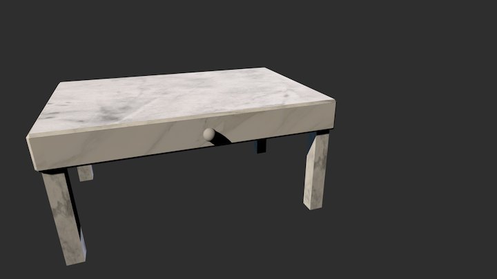 Desk(new) 3D Model