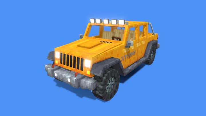 Jeep wrangler 3D Model