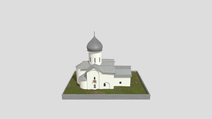 Собор Рождества, 16 век 3D Model