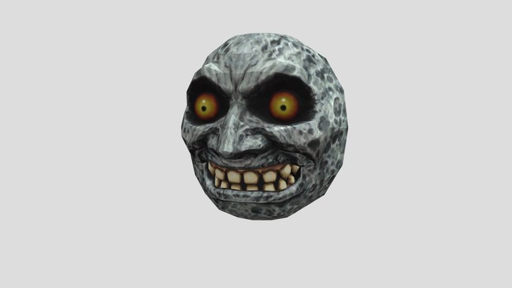 Majora’s mask moon 3D Model