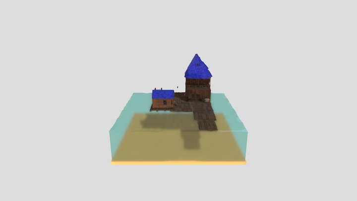 On the Sea 3D Model