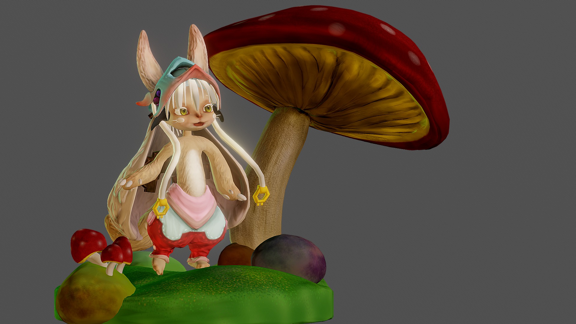 Nanachi fan art - 3D model by florabalala [c746a9d] - Sketchfab