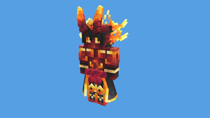 Fire demon 3D Model