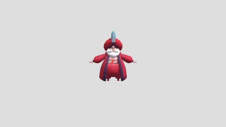 SULTAN ( RED ) – Kostenloses 3D-Modell STL