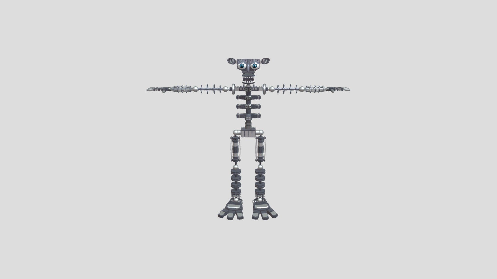 Fnaf Endoskeleton - 3D Model By VDmodels [c7471d3] - Sketchfab