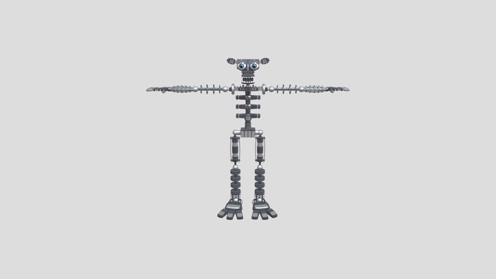 fnaf endoskeleton 3D Model