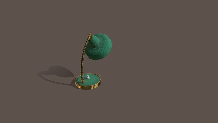 LOW_lamp 3D Model