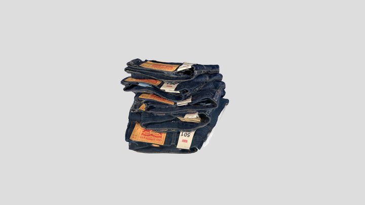 Levis Jeans 3D Model