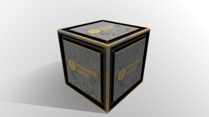 The Entropy Centre / Portal - Crossover Cube 3D Model