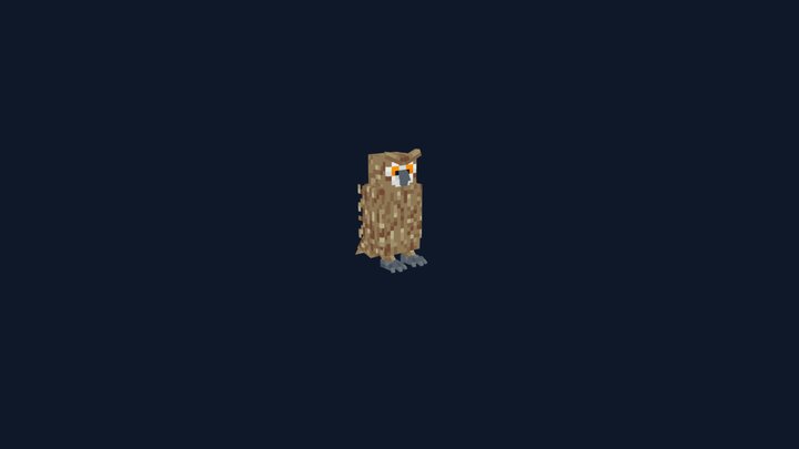 Owl 3D Model