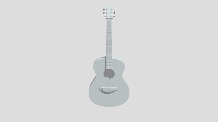 Guitar 3D Model