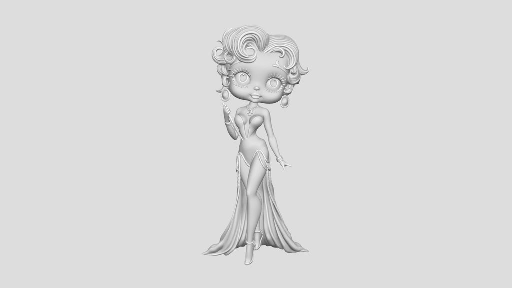 Daggered Diva Betty Boop