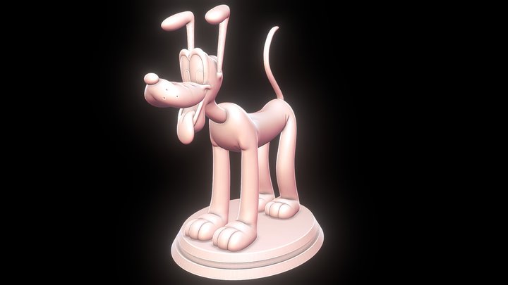 Pluto 3D print 3D Model