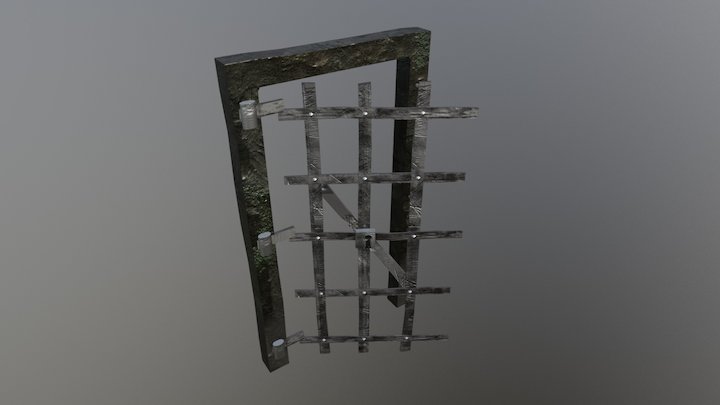 prisonDoorOpen 3D Model
