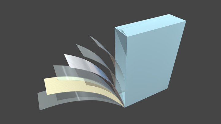 Caixa Tetra Pak 3D Model