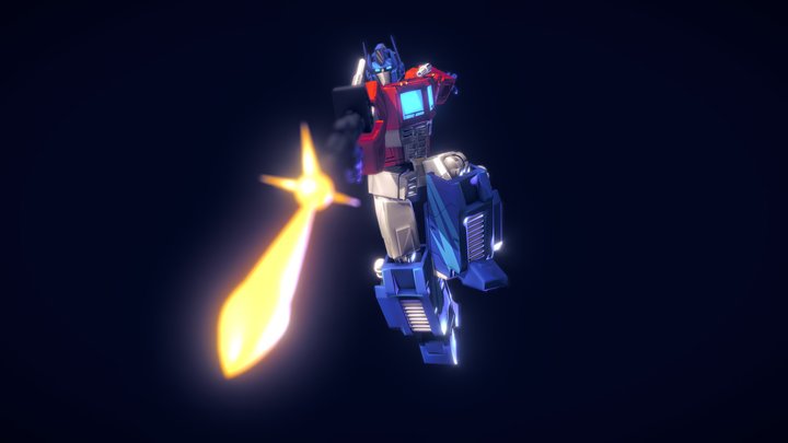 Optimus Prime 3D Model