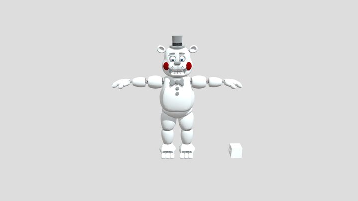 Toy Freddy REMASTER Optimized 3D Model