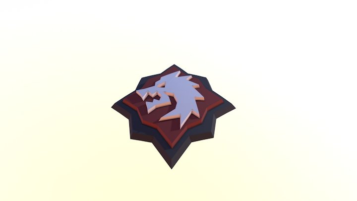 徽章 3D Model