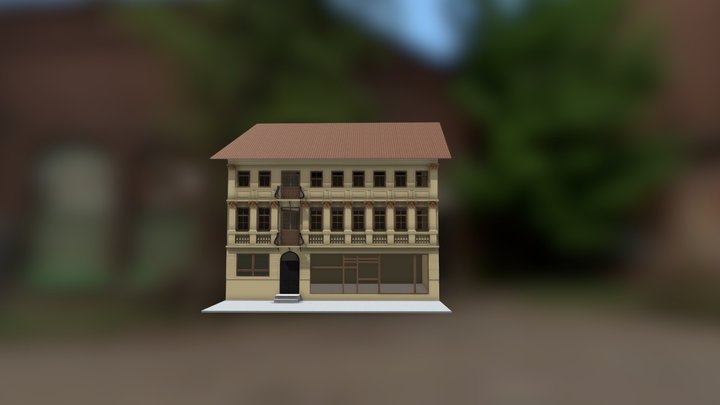 Pub Balkan (Пивница Балкан) 3D Model