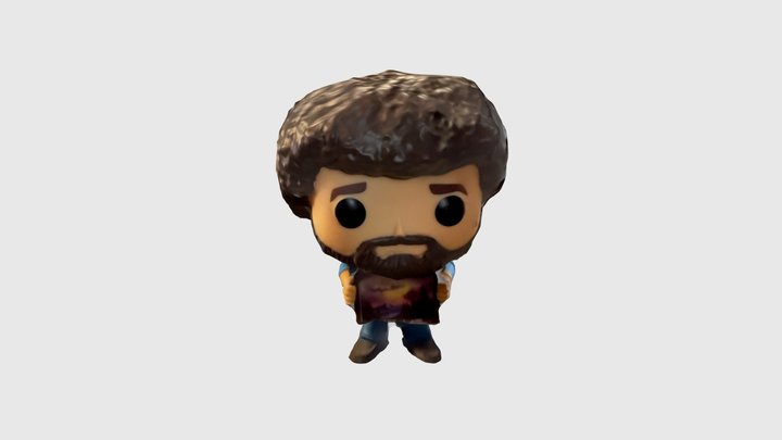 Bob Ross 3D Model