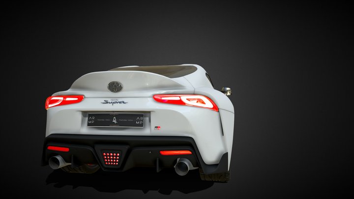 TOYOTA Supra 2020 3D Model