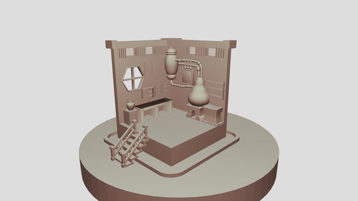 Small House (Work In Progress) 3D Model