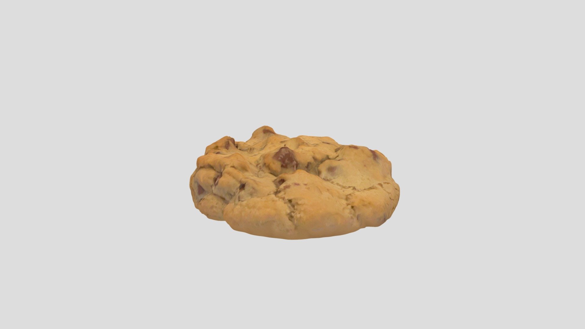 Chocolate Chip cookie (from Crumble) Download Free 3D model by lookingglass [c7551b4] Sketchfab
