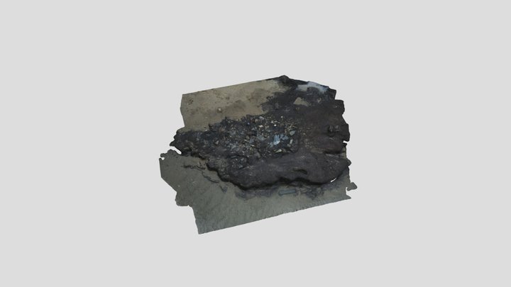 Burnt Stones 3D Model