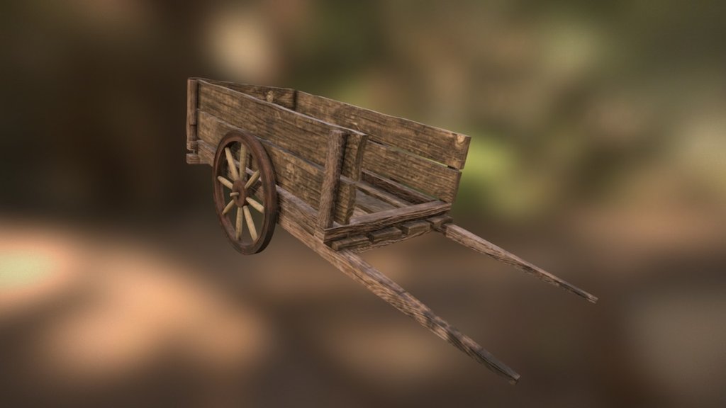 Wooden cart