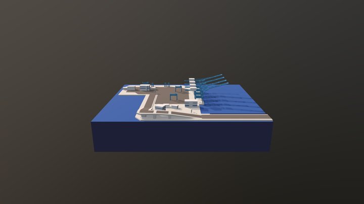 Port Of LBC 3D Model