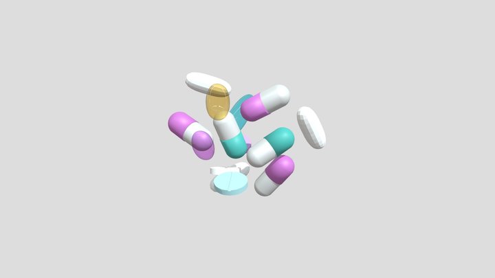 03 Medicine 3D Model