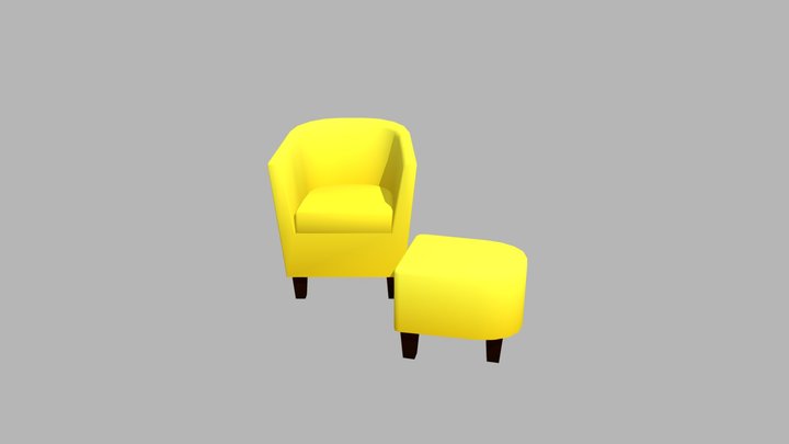 SofaChair 3D Model
