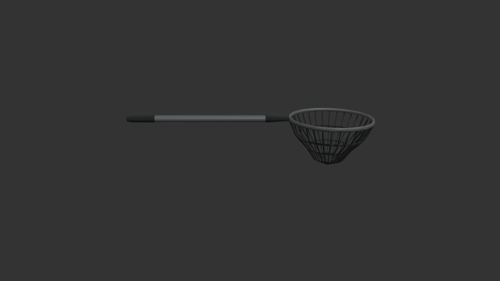 Low-Poly Net – Modelo 3D gratuito STL
