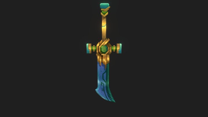 Dwarven Sword 3D Model