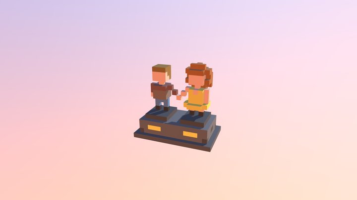 The Couple 3D Model