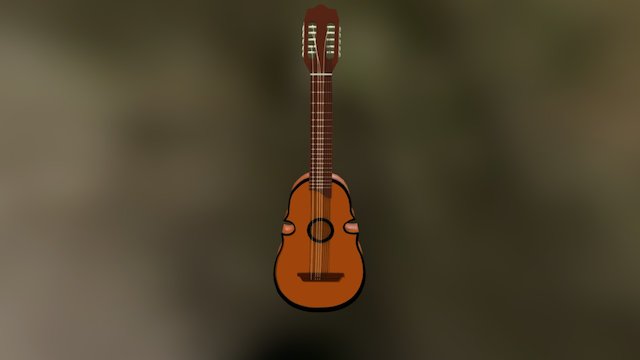 Cuatro Con Cuerdas 3D Model