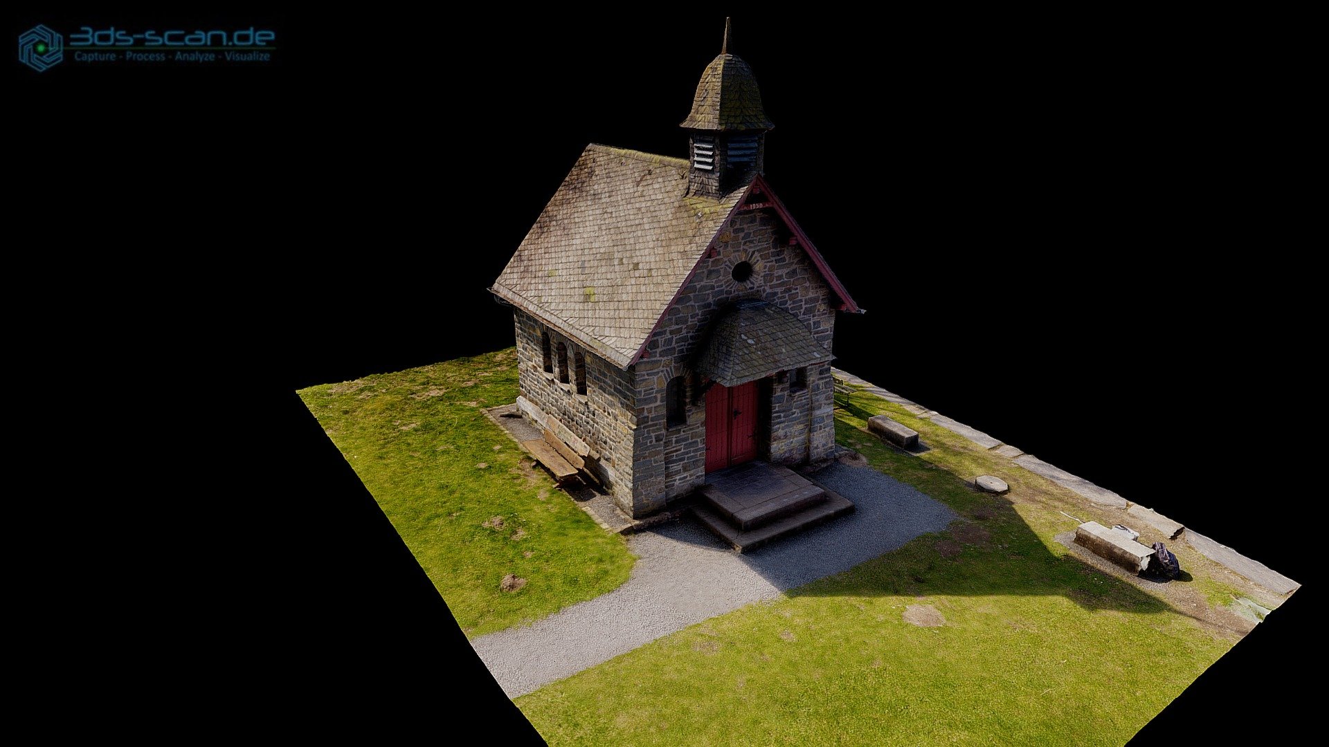 Small Chapel in Monschau/Germany — Sketchfab embed 3D viewer