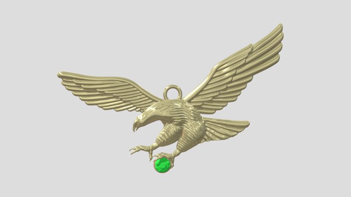 RESIDENT EVIL 4 - Ashley Baby Eagle 3D Model