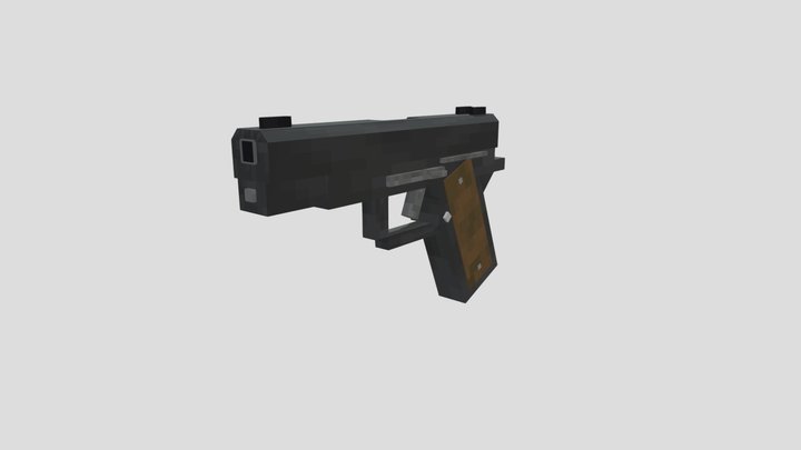 Minecraft - Colt 1911 3D Model
