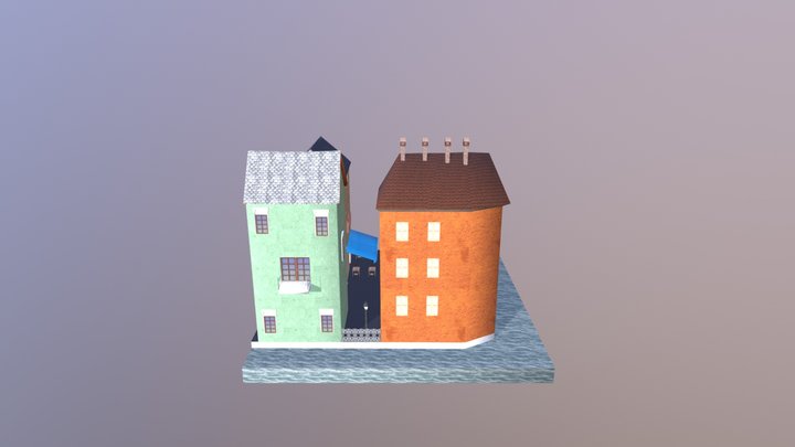 1DAE16_EeckhoutJens_CityScene 3D Model