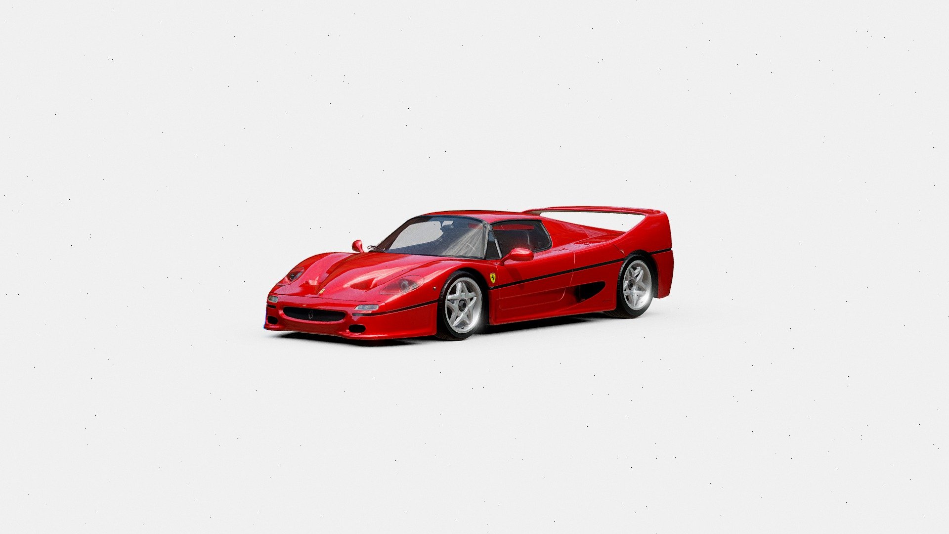 Ferrari F50 1995 | www.vecarz.com — Sketchfab embed 3D viewer